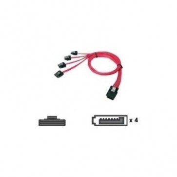 Chenbro OCR Kabel Mini-SAS to 4x SATA 0.6m