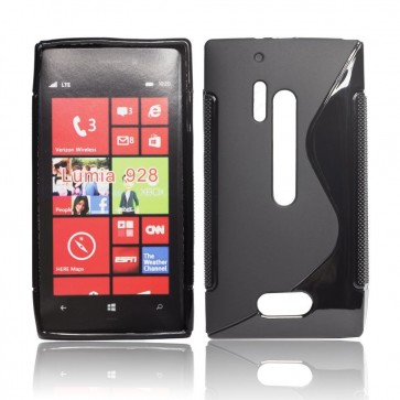 Back Case S-line - NOK 928 Lumia black