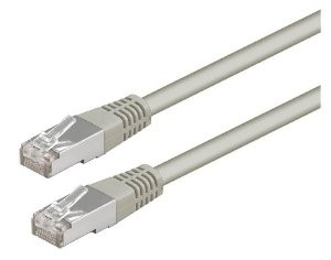 Kabel LAN S/FTP (Patchkabel) CAT6 0.5m white