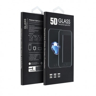 5D Full Glue Tempered Glass - for iPhone 13 Pro (MATTE) black