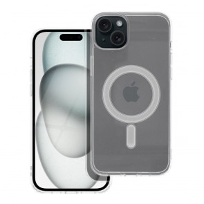 Clear Mag Cover case compatible with MagSafe for IPHONE 15 PLUS