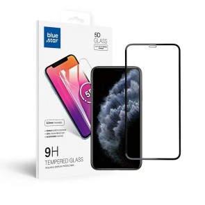 Tempered Glass Blue Star - Apple Iphone Xs Max/11 Pro Max 5D Full Cover black