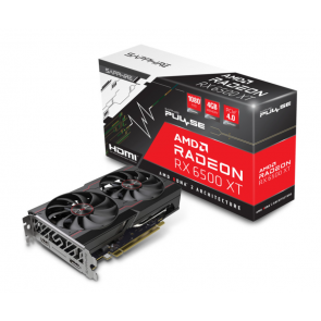 AMD Sapphire 4GB RX6500 PULSE GAMING OC 4GB HDMI/DP PULSE AMD RADEON™ RX 6500 XTGAMING OC 4GB