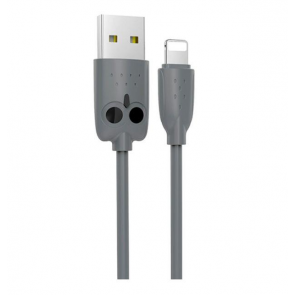 HOCO USB Cable - Kiki KX1 IPHONE lightning 1M gray