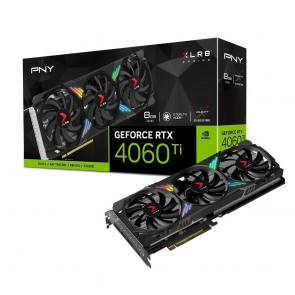 PNY 8GB RTX4060 XLR8 Gaming VERTO EPIC-X 3xDP/HDMI GeForce RTX 4060 8GB XLR8 Gaming VERTO EPIC-X RGB
