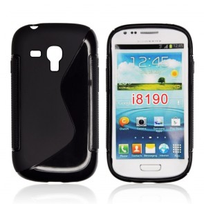 Back Case S-line - SAM I8190 GalaxyS3 Mini black