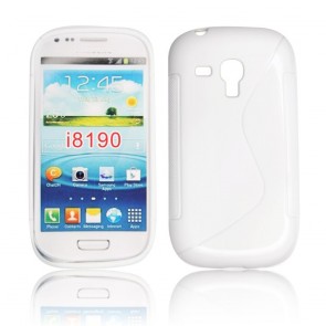 Back Case S-line - SAM I8190 Galaxy S3 Mini white