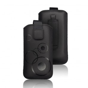 Forcell Deko Case -HTC Desire C/S5360 Galaxy Y/S6500 Galaxy Mini 2/LG L3 black