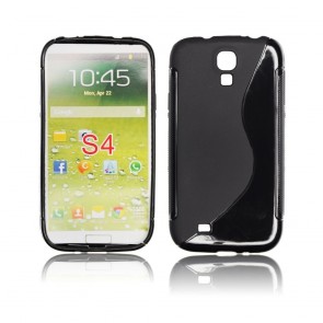 Back Case S-line - SAM I9500 Galaxy S4 black