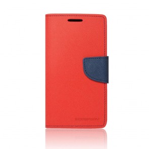 Fancy Diary Mercury Case - SAM Galaxy S6 EDGE (SM-G925F) red-navy