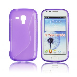 Back Case S-line - SAM S7560 Galaxy Trend/S7562 Galaxy S Duos purple