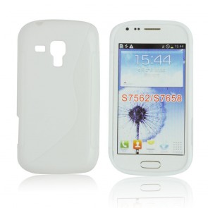 Back Case S-line - SAM Galaxy Trend (S7560)/ Galaxy S Dous (S7562) white