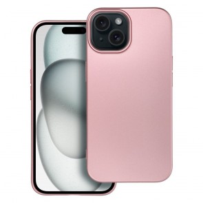 METALLIC Case for IPHONE 15 pink