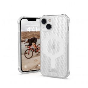 ( UAG ) Urban Armor Gear Essential Armor case for iPhone 14 MAX compatible with MagSafe frosted ice