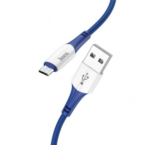 Hoco cable USB  to Micro 2,4A Ferry X70 1m blue