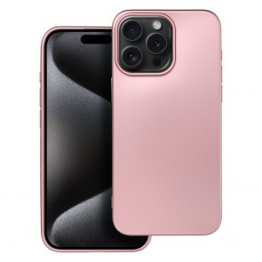 METALLIC Case for IPHONE 15 PRO MAX pink
