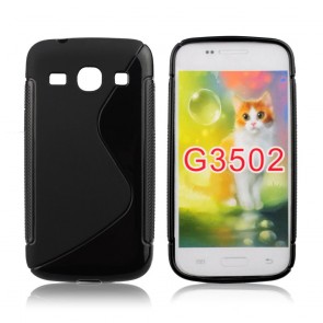 Back Case S-line - SAM Galaxy Core Plus (G350/G3502) black