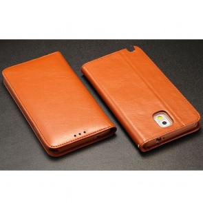 KALAIDENG Case ROYALE  II  SAM N9000 NOTE 3 natural leather brown