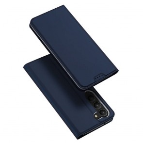 DUX DUCIS Skin Pro - Smooth Leather Case for Samsung Galaxy S23 Plus blue