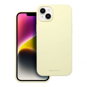 Roar Cloud-Skin Case - for iPhone 14 Plus Light Yellow