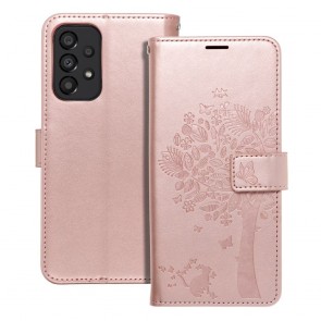 MEZZO Book case for SAMSUNG A33 5G tree rose gold