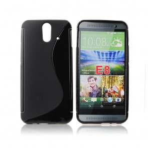 Back Case S-line - HTC E8 black