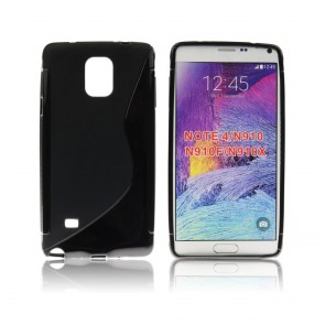 Back Case S-line - SAM Galaxy Note 4 black