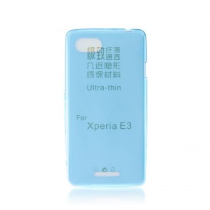 Back Case Ultra Slim 0,3mm - SON Xperia E3 blue
