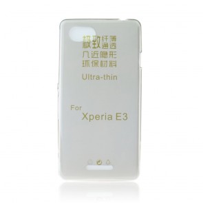 Back Case Ultra Slim 0,3mm - Son Xperia E3 black