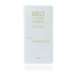 Back Case Ultra Slim 0,3mm - SON Xperia E3 transparent