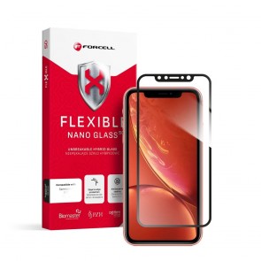 Forcell Flexible Hybrid Glass 5D for Apple iPhone Xr/11 6,1" black