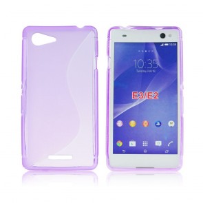 Back Case S-line - SON Xperia E3 purple