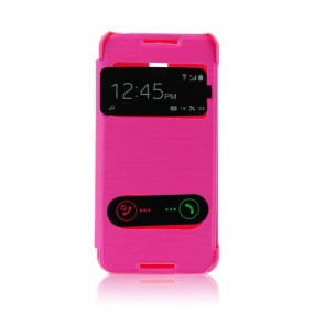S-VIEW case with window - HTC DESIRE 610 pink