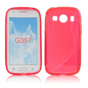 Back Case S-line - SAM Galaxy Ace 4 G357FZ/Style LTE - red
