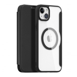 DUX DUCIS Skin X Pro - Folio Case compatible with MagSafe for Apple iPhone 15 Plus black