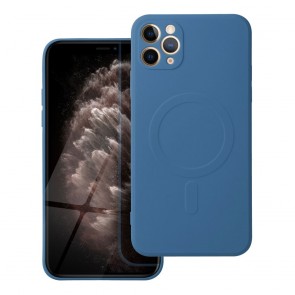 Silicone Mag Cover case for IPHONE 11 PRO MAX blue
