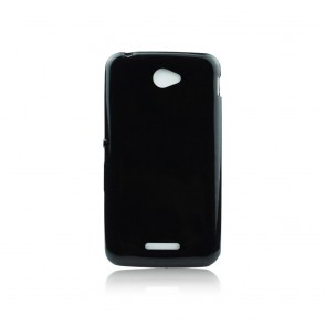 Jelly Case Ultra Slim 0,3mm - Son E4 black