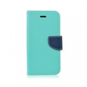 Θήκη Book Case Fancy Mercury για Apple Iphone 5/5S (Μπλε/Τιρκουάζ)