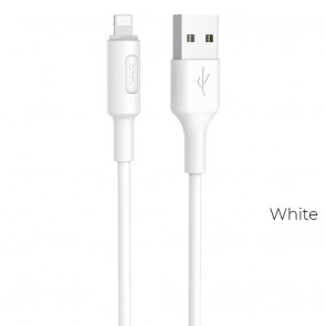 HOCO Soarer charging data cable for Lightning 8-pin X25 white