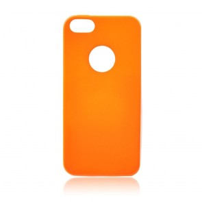 Jelly Case Flash  - IPHO 5 orange fluo