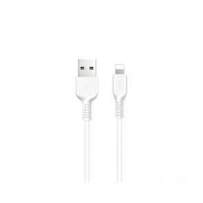 HOCO Flash charging data cable  for  iPhone Lightning 8-pin X20 1 metr white