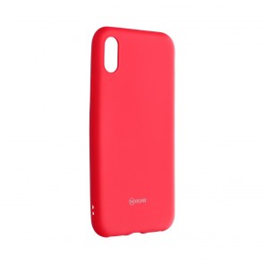 Roar Colorful Jelly Case - for iPhone X / XS  hot pink