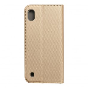 Smart Case Book for  SAMSUNG A10  gold
