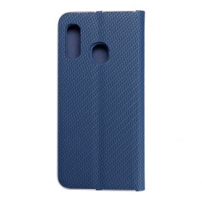 Forcell LUNA Book Carbon for SAMSUNG A20e blue