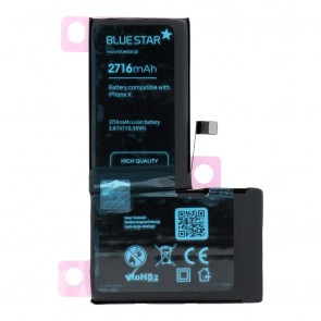 Battery  for Iphone X 2716 mAh  Blue Star 