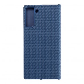 Forcell LUNA Book Carbon for SAMSUNG S21 Plus blue