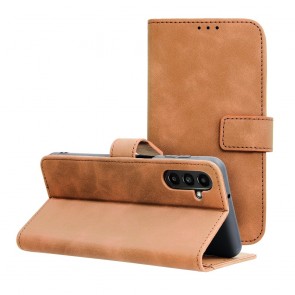 Forcell TENDER Book Case for SAMSUNG A13 5G brown
