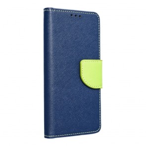 Fancy Book case for SAMSUNG A34 navy / lime