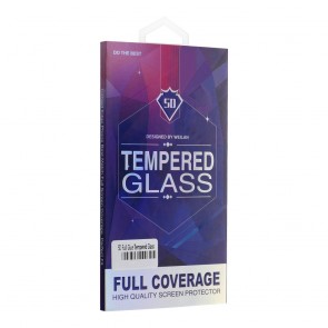 5D Full Glue Tempered Glass - for iPhone XR / 11 (MATTE) black