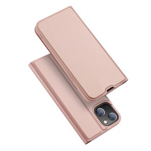 DUX DUCIS Skin Pro - Smooth Leather Case for Apple iPhone 13/14 rose
